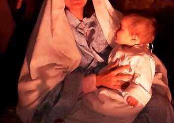 Belen viviente en Galaroza