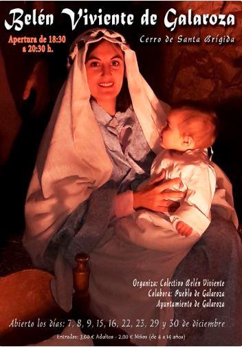 Belen viviente en Galaroza